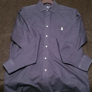 2 EUC Psycho Bunny long sleeve button down shirt bundle